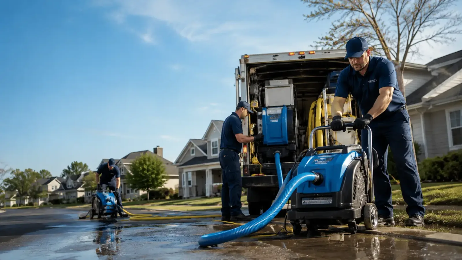 Flood Damage Cleanup in Dafter, MI